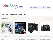 Tablet Screenshot of jakeshop.com